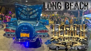 Long Beach Lowrider Show 2024 ALL CARS Video! 2024 Legacy Tour! (Lowrider Blvd)