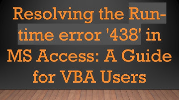 Resolving the Run-time error 