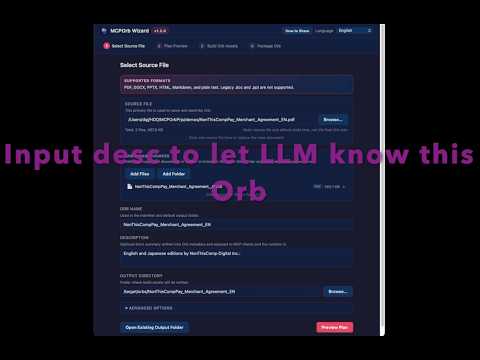 How to Build an MCPOrb in 1 Minute | Turn Documents into AI Knowledge Bases Instantly!