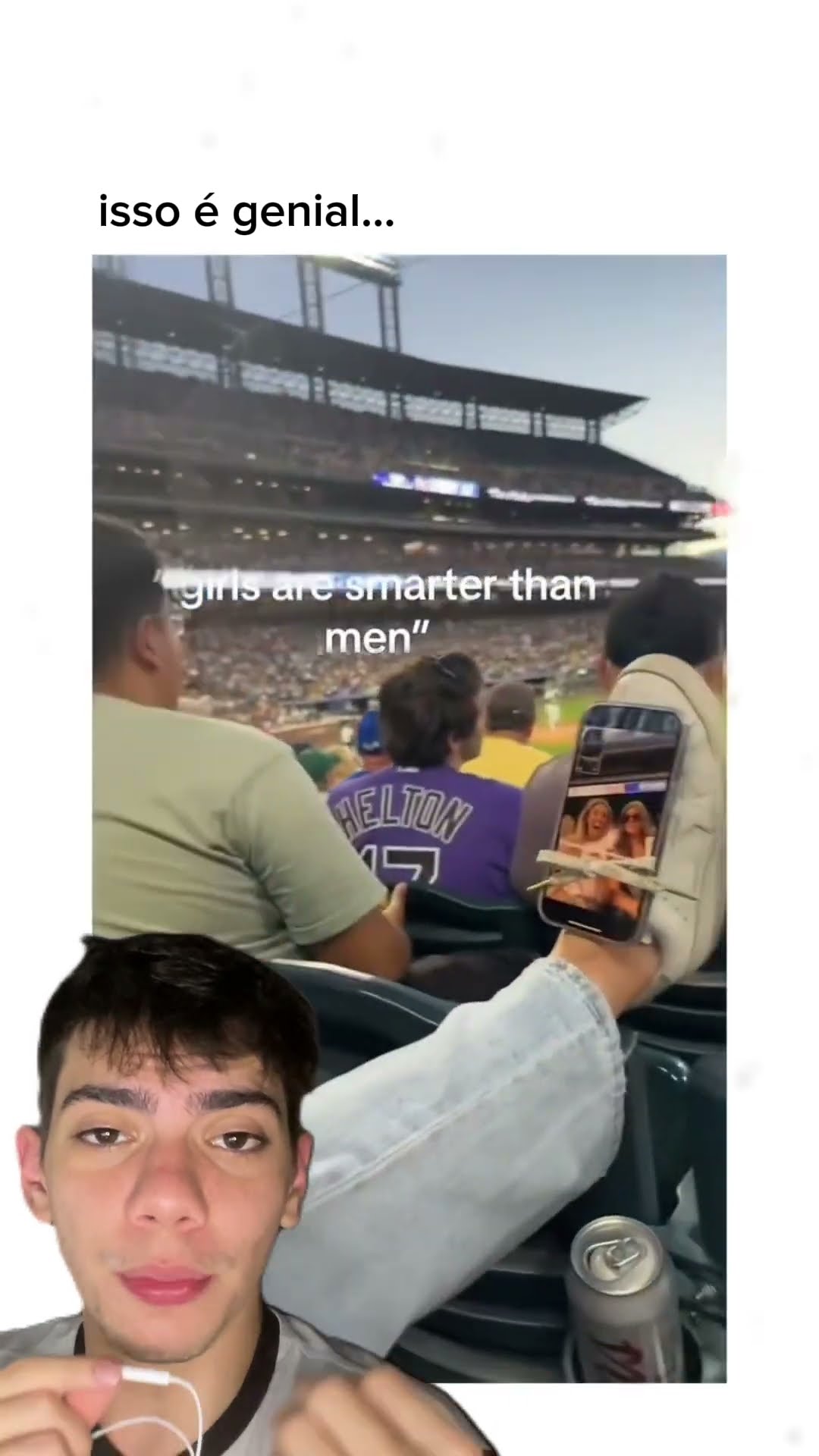 Como tirar Selfie estando sozinho, mulher é mais inteligente que homem?