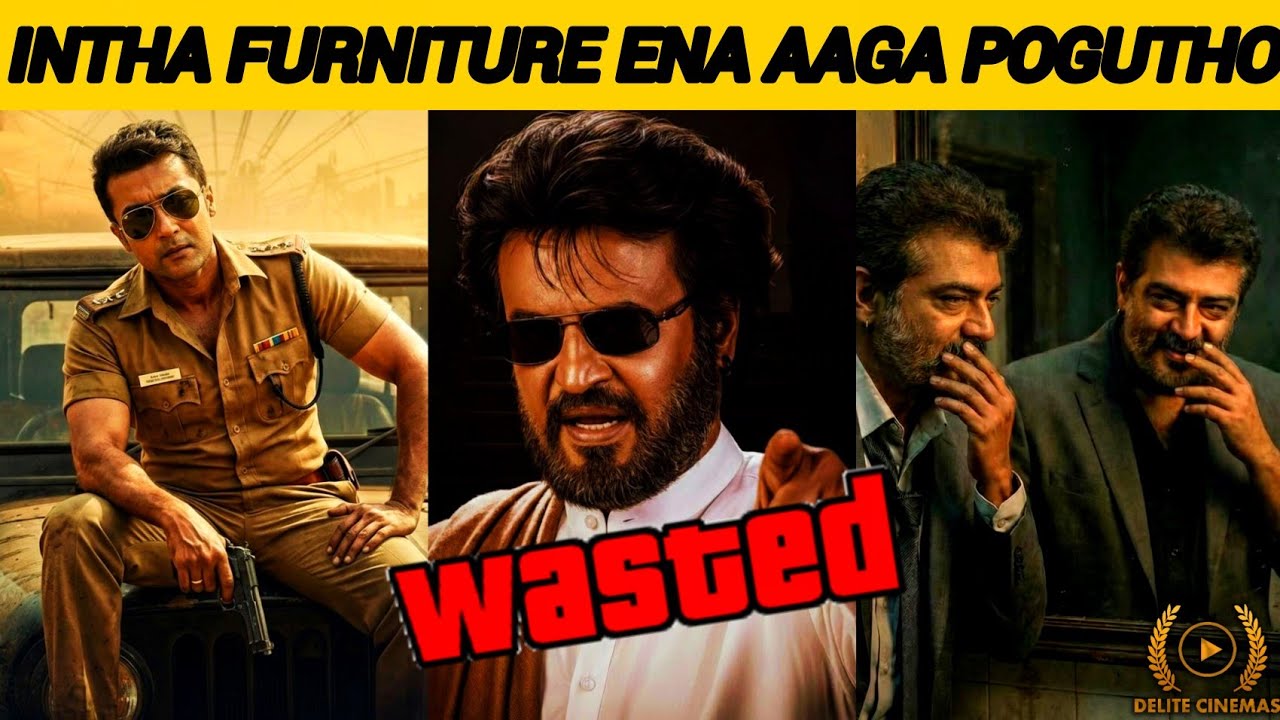 "Thalaivar 175⭐Silent Plan"🥵l "AK64 Promo"🔥l "SK26 Back to Future"💥l By Delite Cinemas 💫