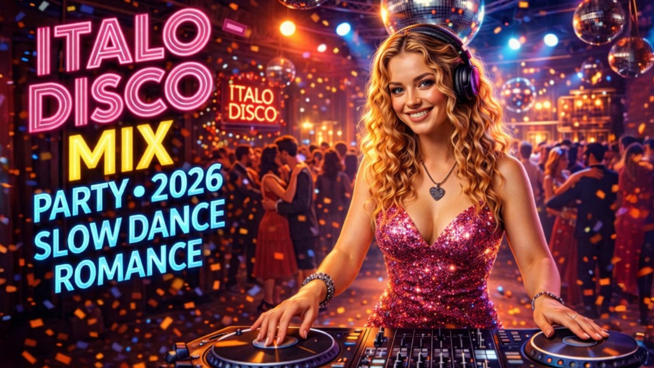 Italo Disco 80s Retro Mix 🪩 Rare & Classic Best Of Dance Collection