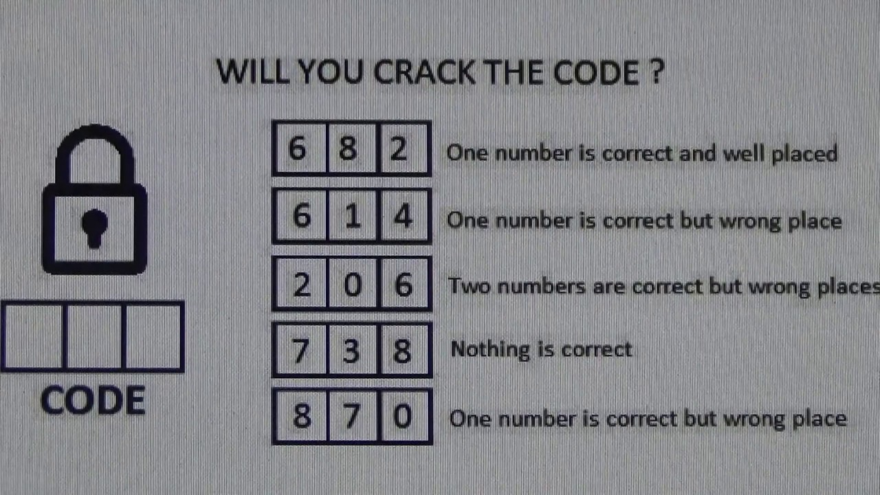 Crack the Code - Maths Puzzle! #49 - YouTube