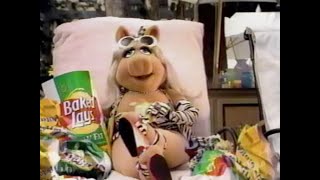 Miss Piggy U0026 Super Models Lays Baked Potato Chips 1996 Commercial