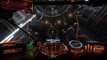 Elite Dangerous - Docking to Rominger Dock