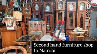 Visit to popular antique furniture Shop in Nairobi