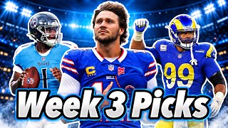 2026 NFL Week 3 Predictions and Picks
