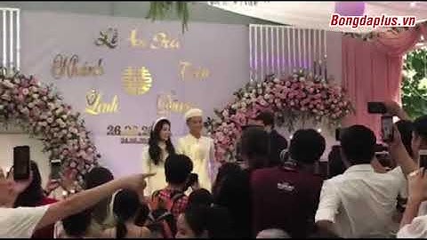 Bùi Tiến Dũng hát Nắm Lấy Tay Anh cực hay trong LỄ CƯỚI.