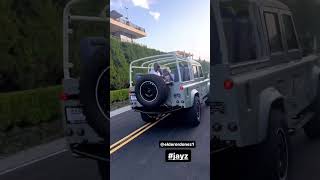 Jay Z pull up game is sickening in the 2024 Mercedes G wagon