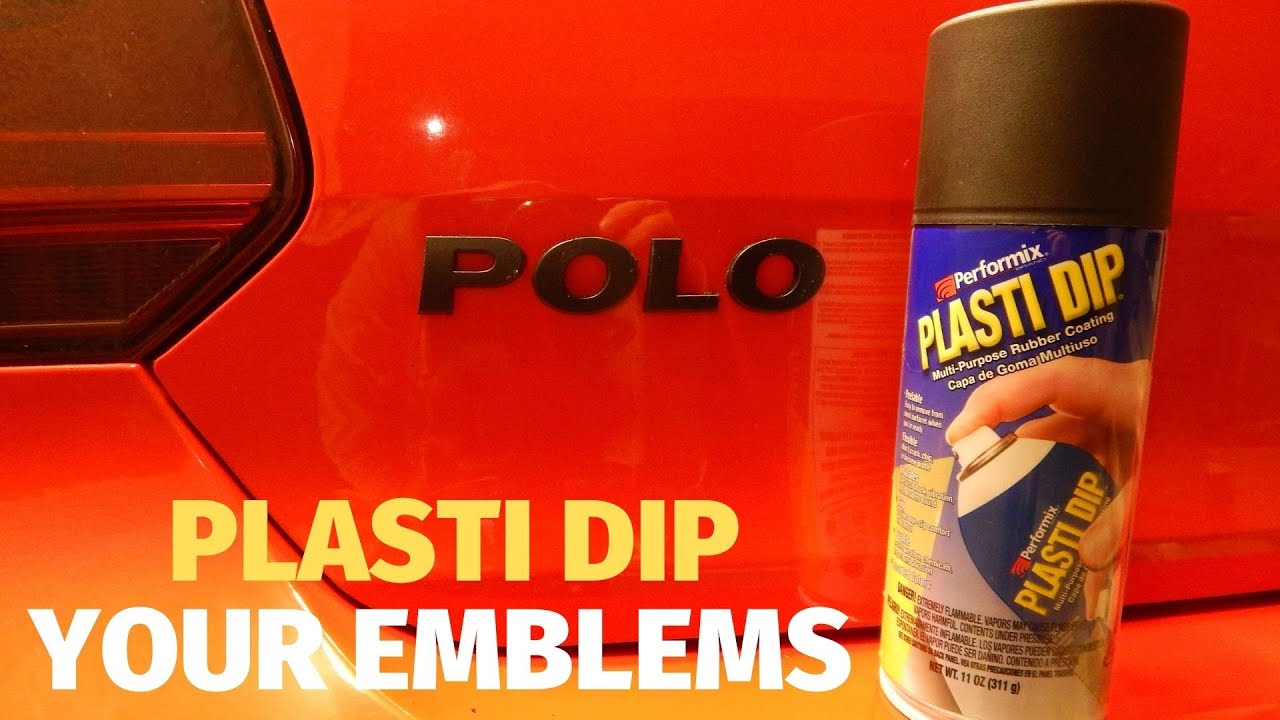 How To Plasti Dip Emblems on Your car!!!