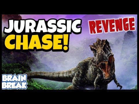 Jurassic Space - Jurassic Chase Virtual Game // Brain Break 