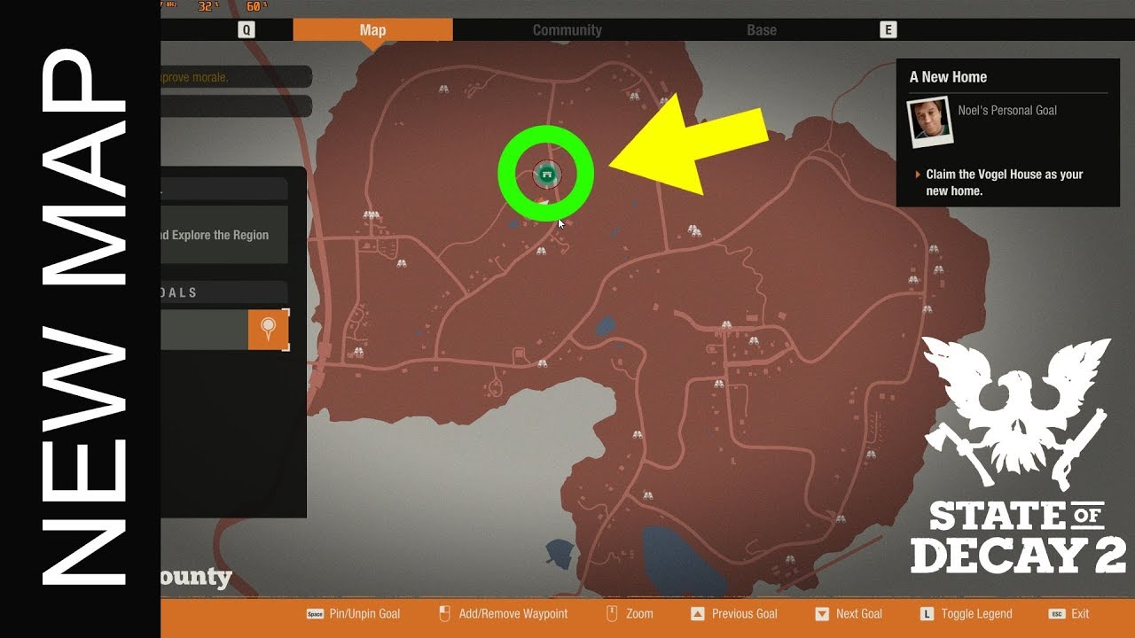 State Of Decay 2 Starting New Map Drucker County Youtube