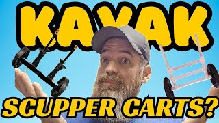 Scupper carts on kayaks | Should you use them?