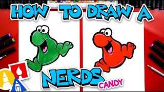 how to draw nerds candy