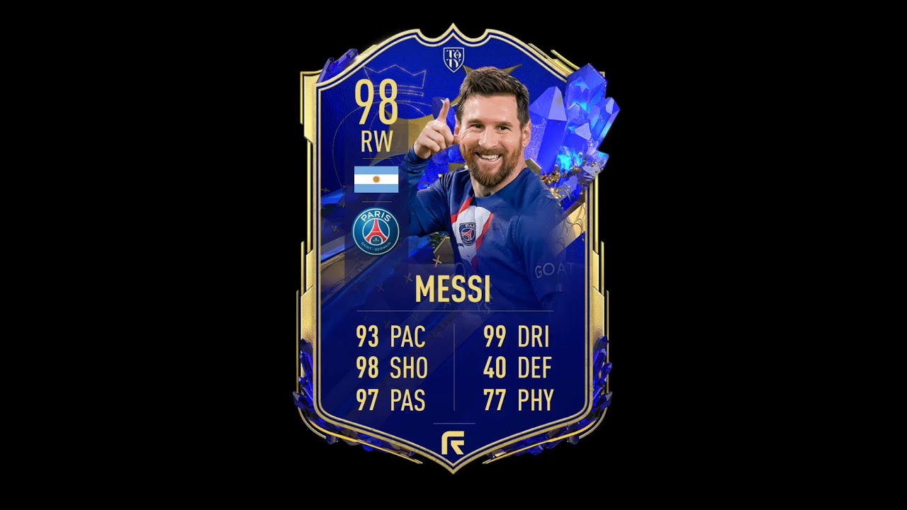 All Messi cards in FIFA 23
