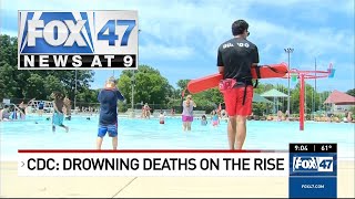 Accidental drownings on the rise in U.S.