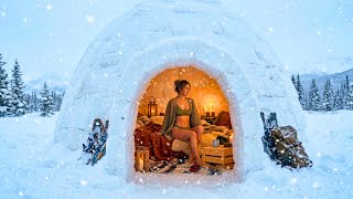I Turned an Abandoned Igloo Into a Luxury House (ASMR)