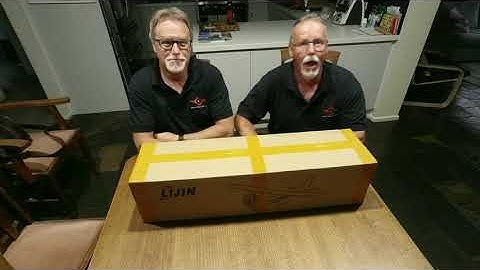 MMM Cessna HJW 182 1200mm EPO Trainer unboxing