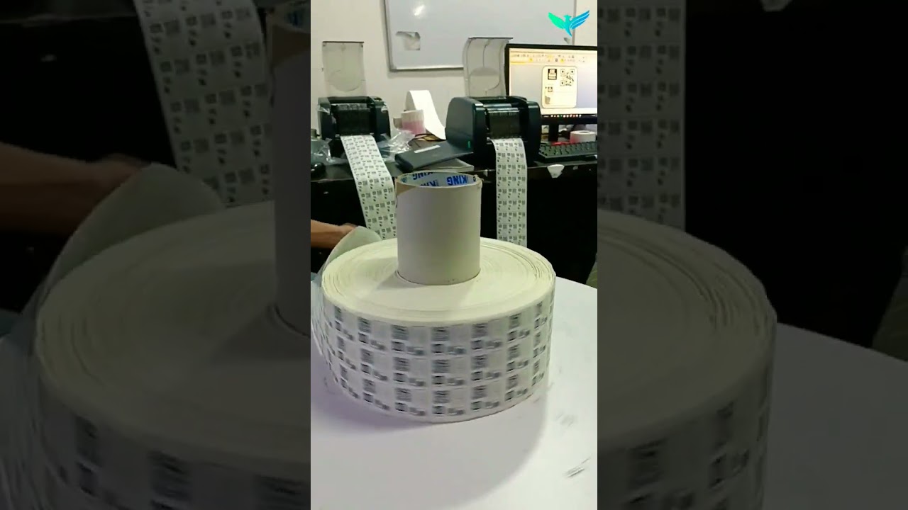 Bulk labels printing with TSC PRINTER #barcode #technology #shorts #printing #manufacturing