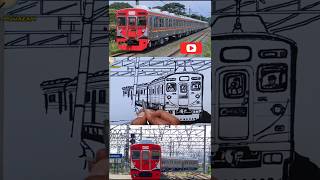 MENGGAMBAR KERETA KRL JALITA#keretaapiindonesia #krl #railway #railfan