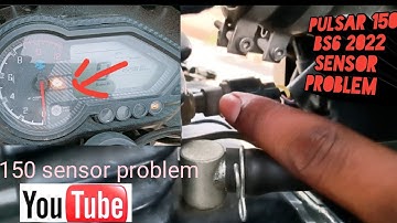 pulsar 150 bs6 2022 sensor problem bajaj pulsar 150 bs6 engine light problem