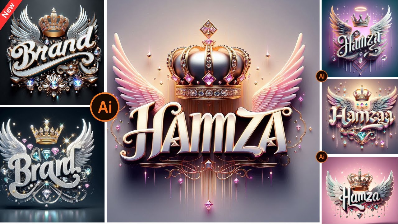 How to Make Trending Ai image With Your Name || 3D Ai Image Generator Free Only One Click