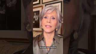 Jane Fonda Has an Earth Day Message for You #shorts Jane Fonda Has an Earth Day Message for You #shorts