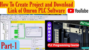 Create a new project in Omron PLC CX-Programmer Compact & Moduler types. and its Software Link.