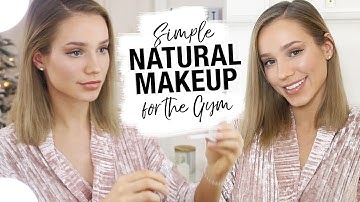Simple Natural Makeup FOR THE GYM | Chatty GRWM - My Plans for Youtube