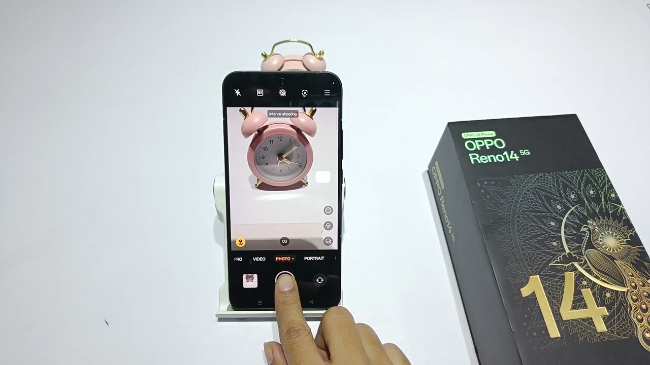 How to enable interval shooting in oppo reno 14 pro 5g  | oppo me multiple photos kaise le