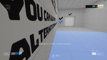 Lockdown Protocol Tutorial Room (Glitchless %) Speedrun in 39.89s FIRST SUB 40 [WR]