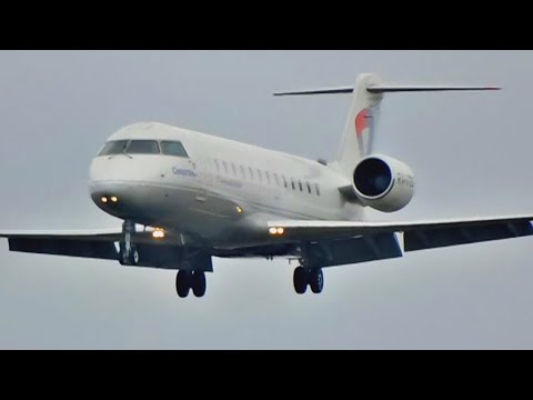 Самолет подпрыгнул как сайгак. Посадка с козлением или взмыванием? CRJ-200 в Шереметьево.