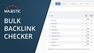 Bulk Backlink Checker (2023)