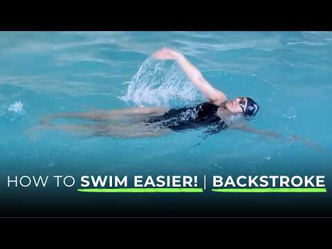 How to Swim Easier! | Backstroke Swimming Technique
