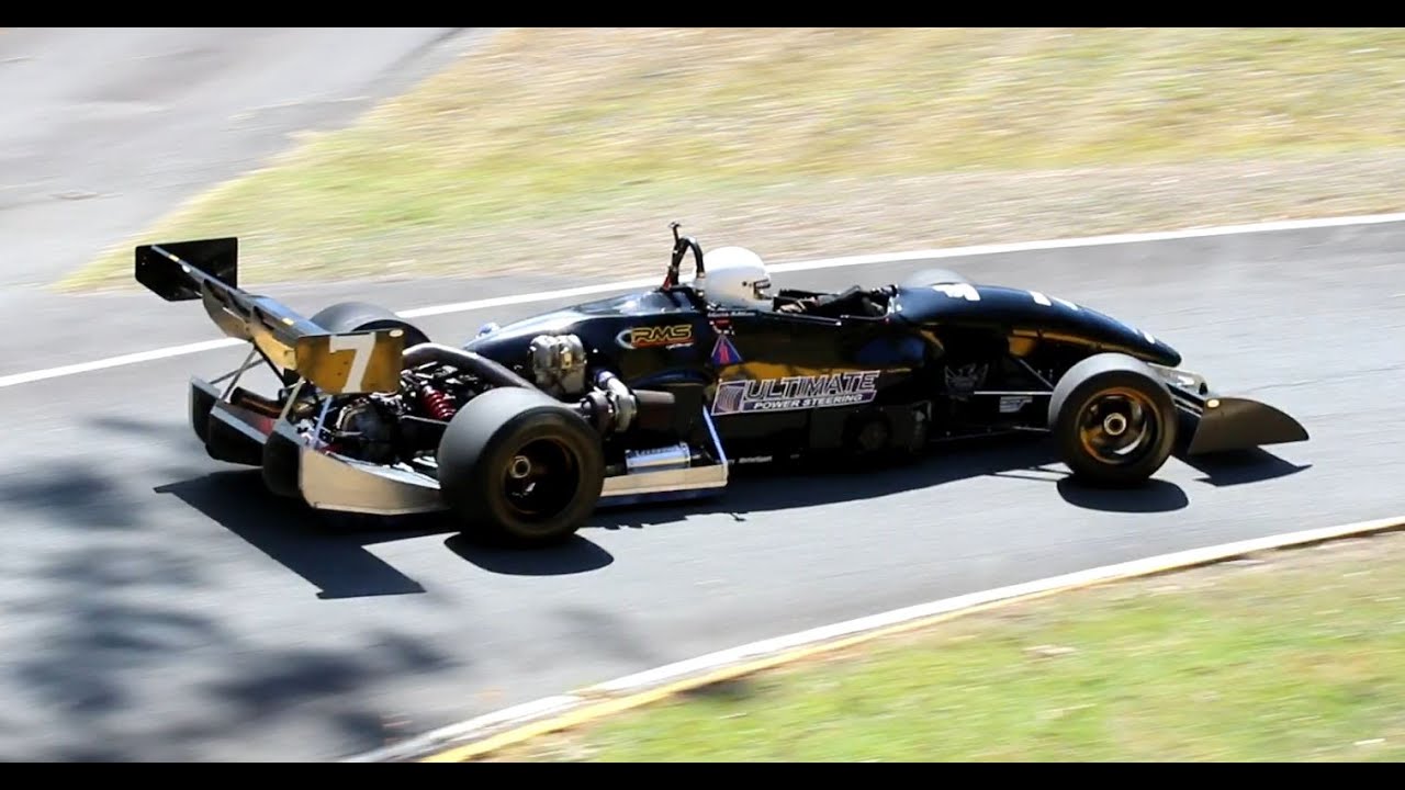 Rotary powered open wheeler Van Dieman Hillclimb motorsport Racing