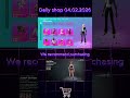 Thursday, April 04.02.2026 Fortnite item shop 🛒. #fortnite #shop #daily #fortnitedaily