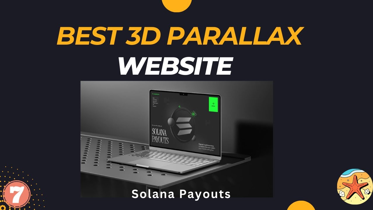 Website 7 || Best 3D websites with parallax scrolling effects in 2025 ...