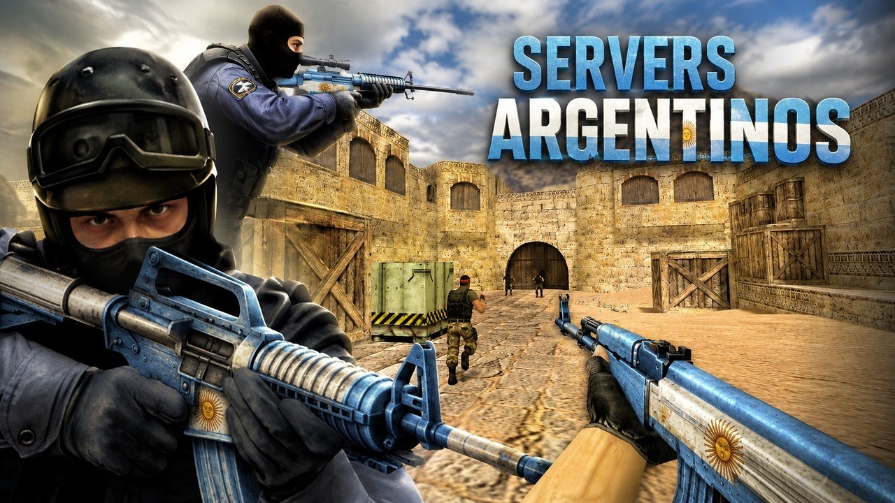 👀 Entré a SERVERS ARGENTINOS de Counter Strike y fue un CAOS...
