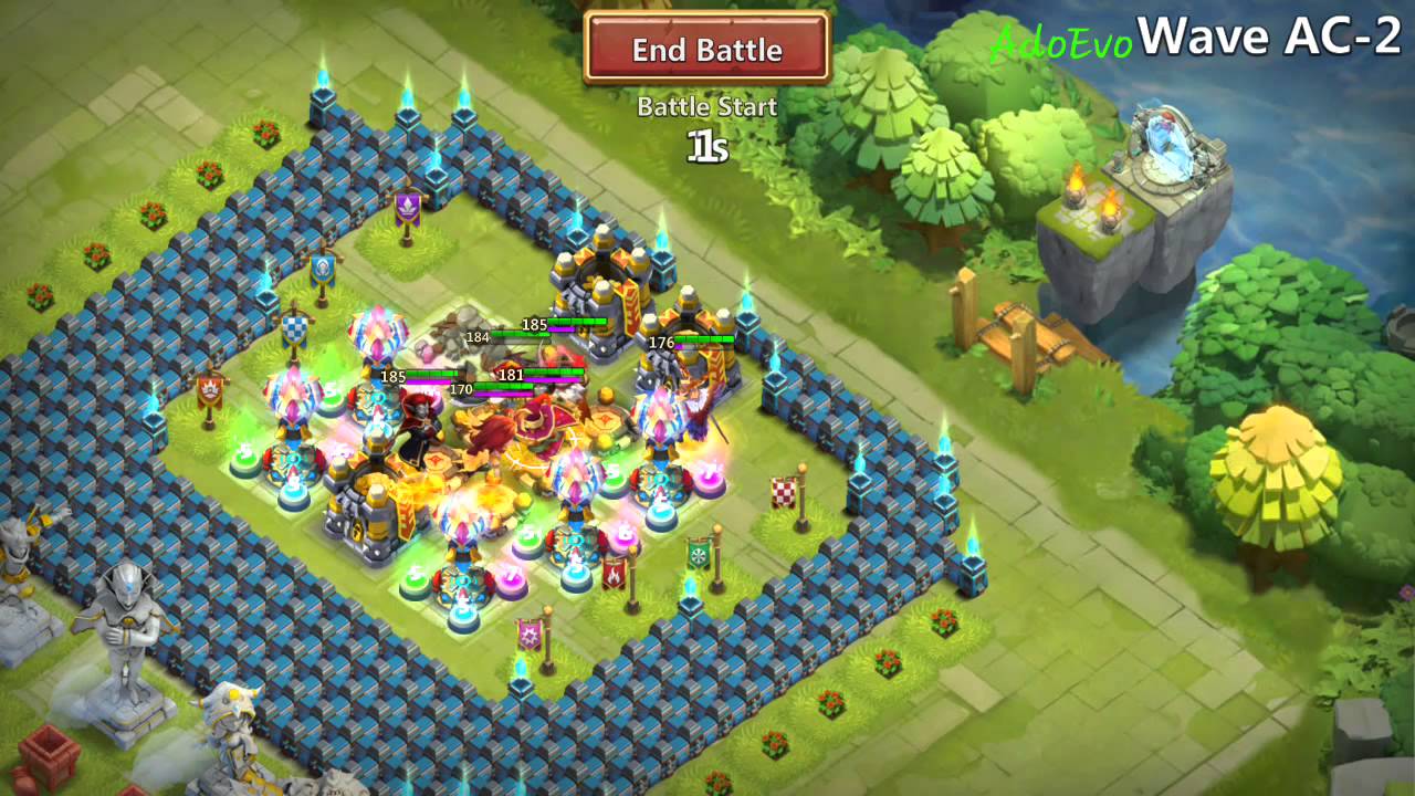 Castle Clash HBM AC Best Attempt