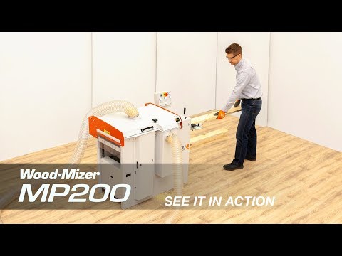 MP200 Two-Sided Planer/Moulder in Action  | Wood-Mizer Europe