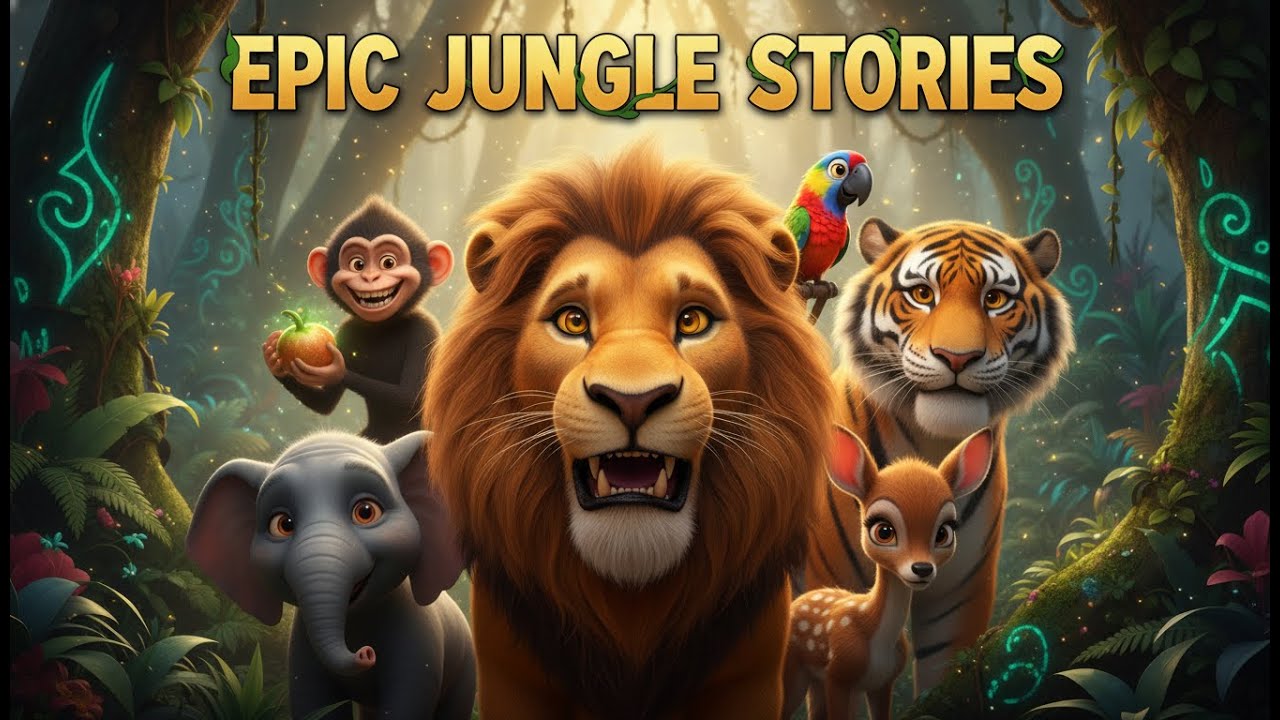 Amazing Jungle Stories Compilation 🦁🌿 | Epic 3D AI Animal Adventures