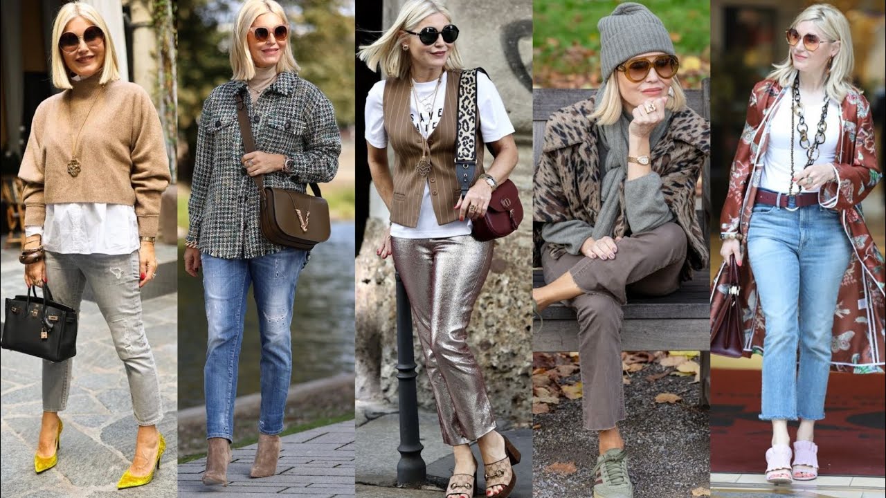Natural Older Women OVER 50  | NewTrends Fashion For Women |winter and summer mid⛄ FallFashion 2026