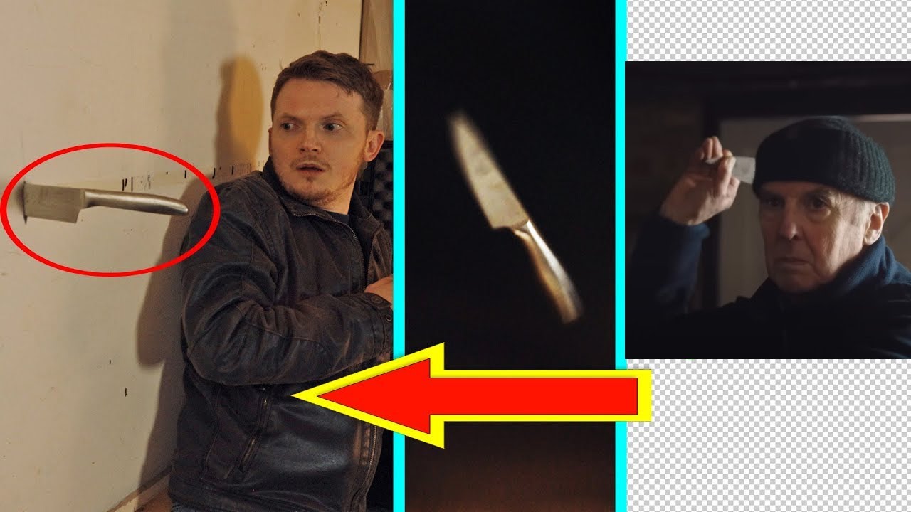 KNIFE THROW effect (KINEMASTER Effects Tutorial) - YouTube
