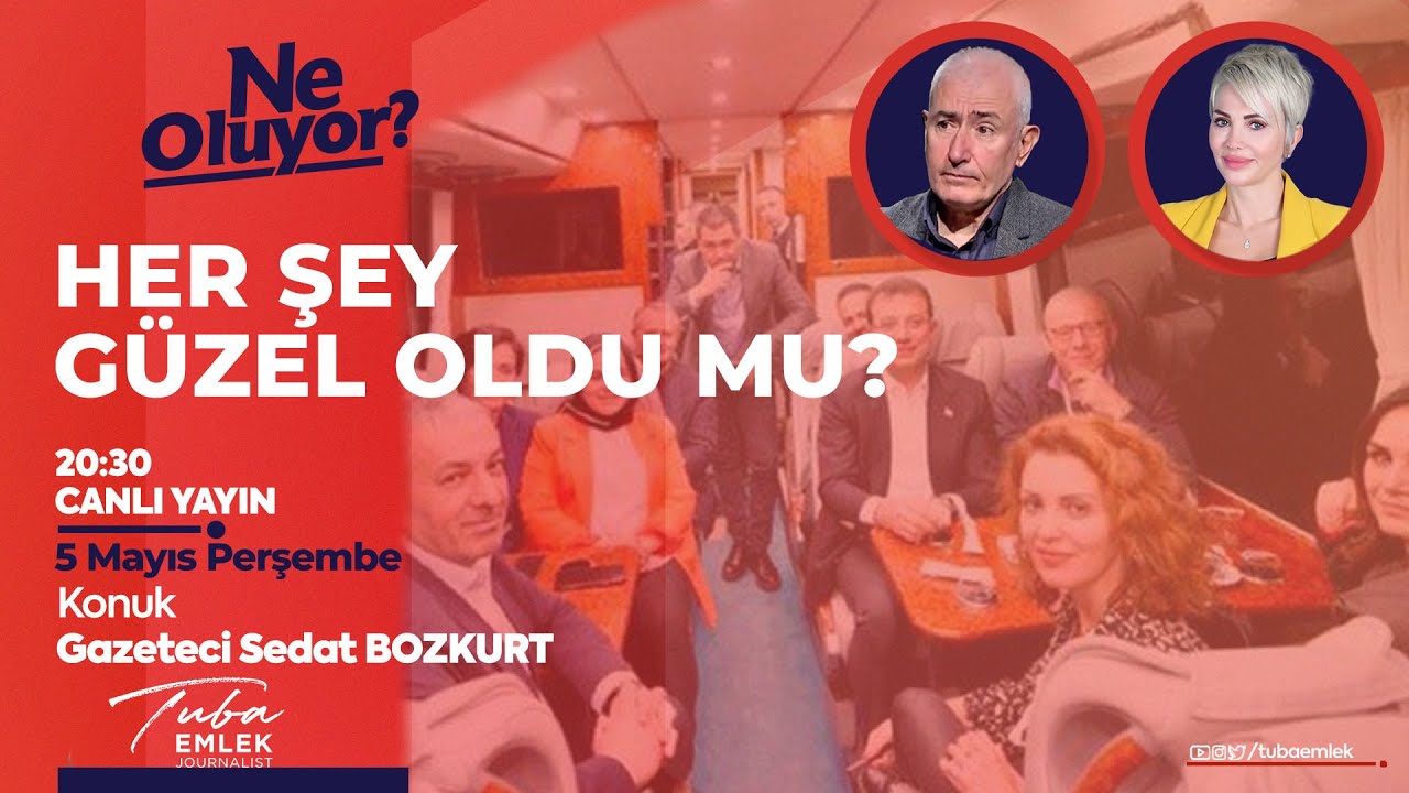 ERDOĞAN’IN UÇAĞINDAN, İMAMOĞLU’NUN OTOBÜSÜNE... Tuba Emlek ve Sedat