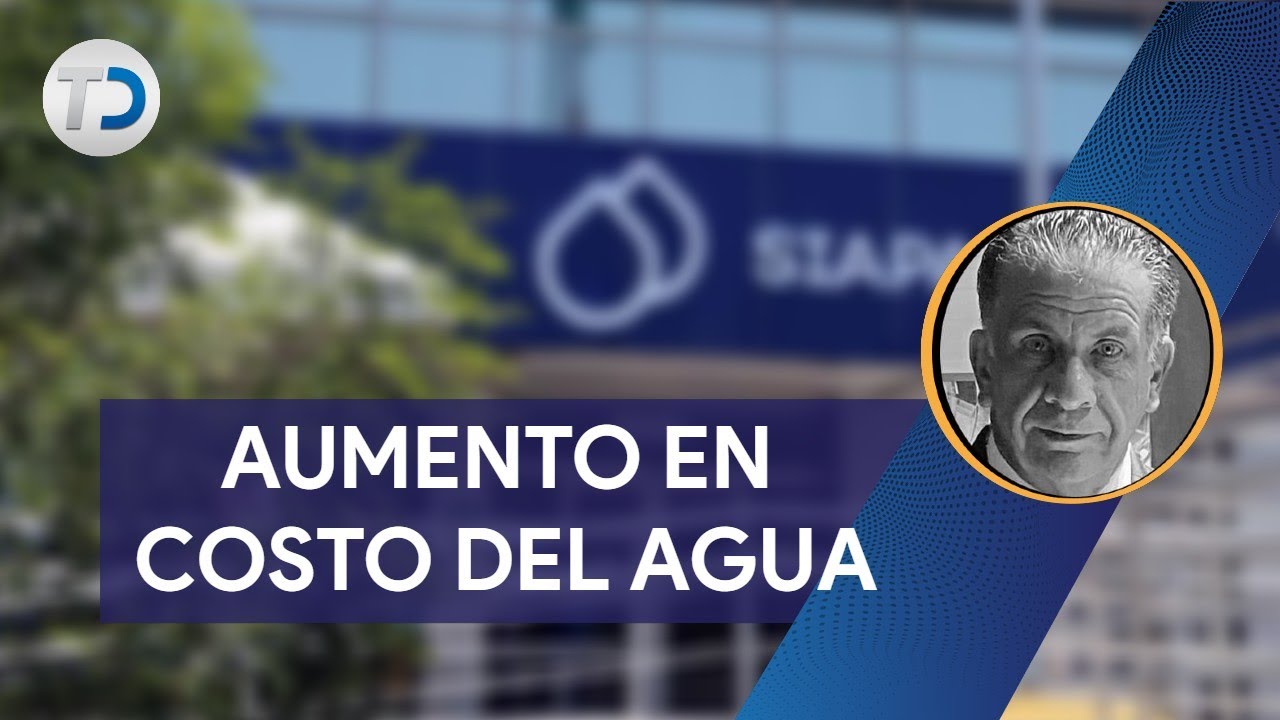 Aumento a la tarifa del agua en Guadalajara - YouTube