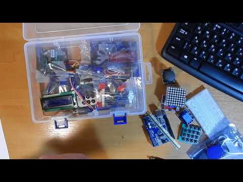 Распаковка и обзор учебного пакета Ардуино (RFID Starter Kit for Arduino UNO R3) с AliExpress