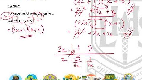 LHS N5 Mathematics - Brackets and Factorising 5 - Factorising Trinomials Greater than 1
