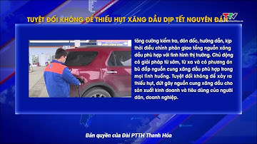 Tuyệt đối không để thiếu hụt xăng dầu dịp Tết Nguyên đán