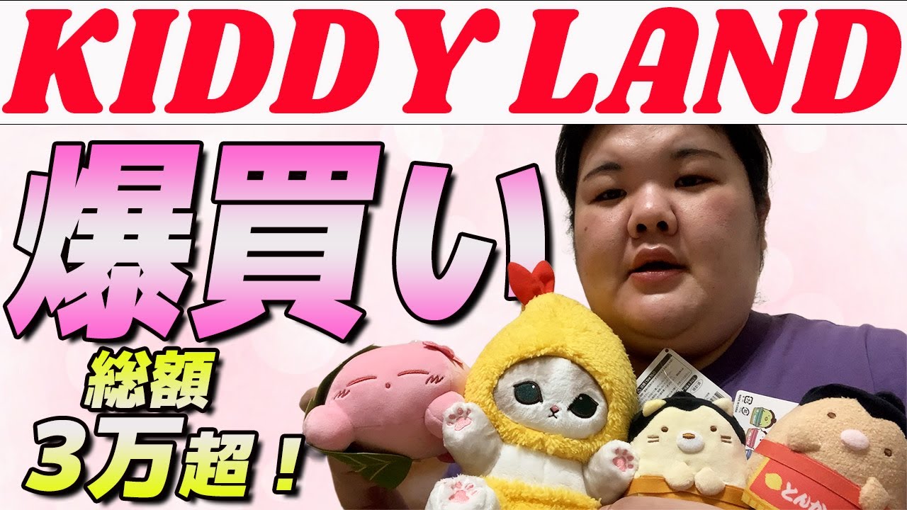 【爆買い】グッズ収集に目覚めたあんり【KIDDY LAND購入品】