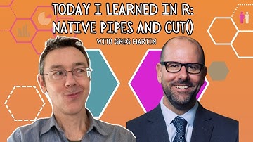 Today I learned in R - native pipes and the cut function